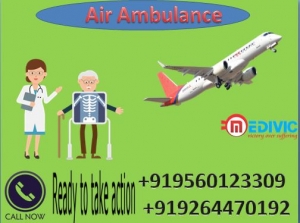 Shift Safely Patient by Medivic Aviation Air Ambulance in Ve